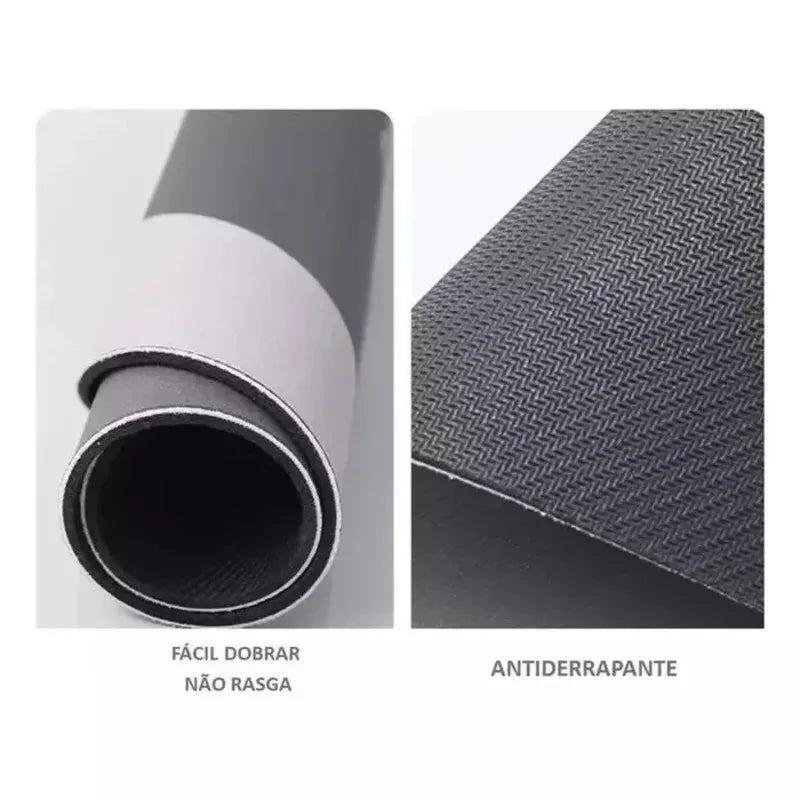 Tapete Antiderrapante OVAL de Banheiro Super Absorvente Secagem Rápida Chuveiro 38x58CM Macio,Confortável toque suave e luxuoso