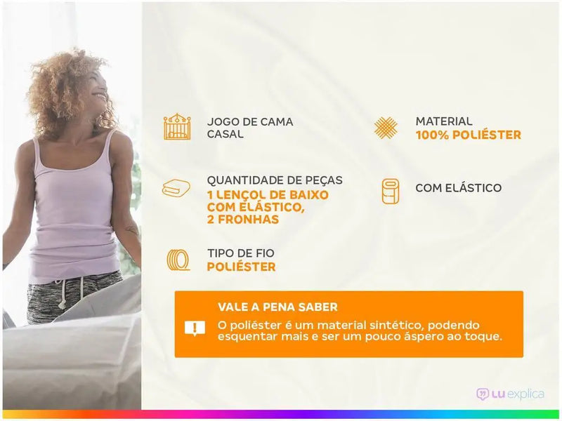 Jogo de Cama Queen 100% Poliéster Hypercal London – Conforto e Estilo em 3 Peças para o Seu Quarto!