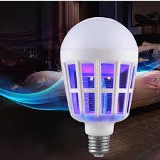 Lâmpada LED Anti-Mosquitos: Elimine Pernilongos e Insetos com Potência, Eficiência e Praticidade – Bocal E27 Incluso